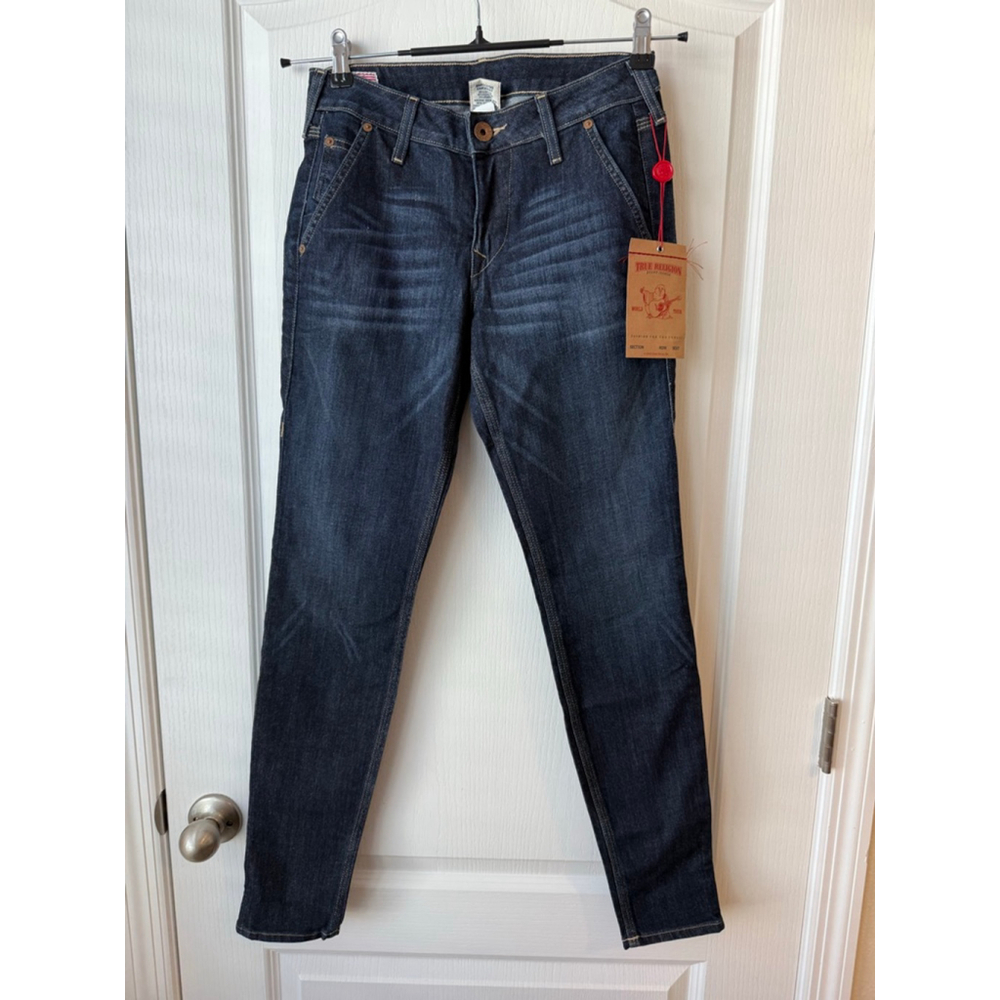 Women's True Religion Blue Skinny Jeans Size 27